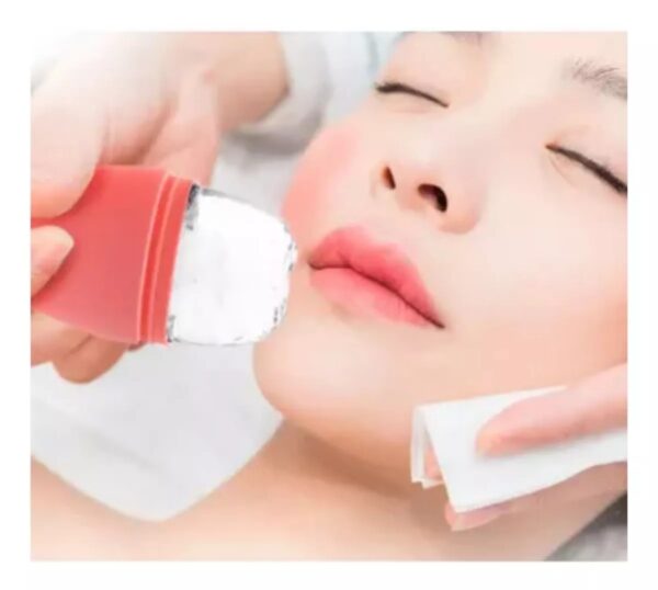 Hielo facial en silicona